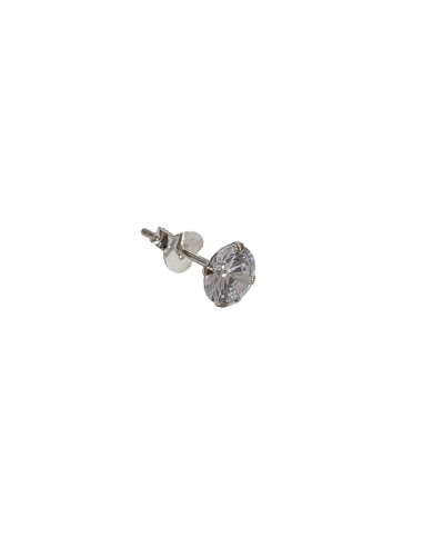 Orecchini Punto Luce 6 mm in argento