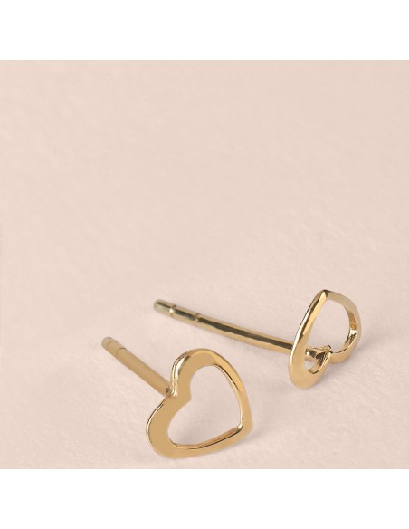 Orecchini Stroili Cuoricini Oro Giallo