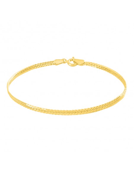 Bracciale Stroili Oro Giallo Catena schiacciata