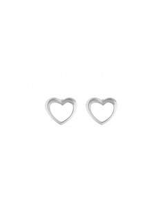 Orecchini Stroili Cuoricini Oro Bianco