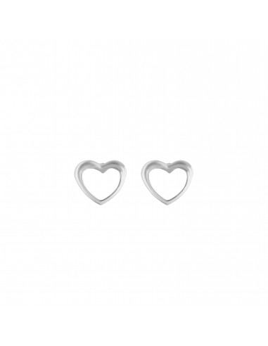 Orecchini Stroili Cuoricini Oro Bianco