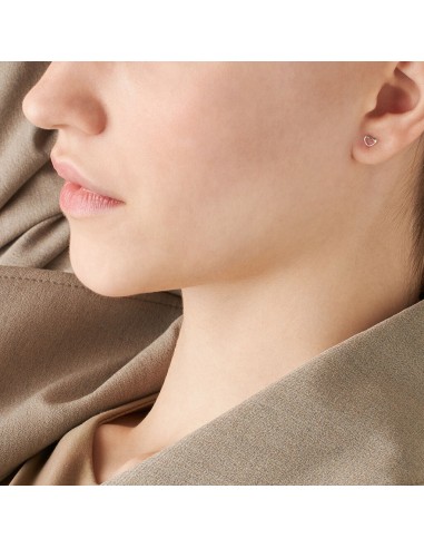 Orecchini Stroili Cuoricini Oro Bianco