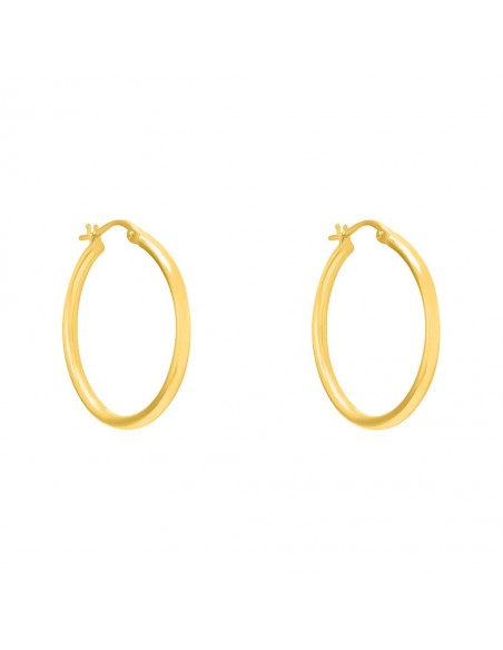 Orecchini Stroili Cerchi Oro Giallo Tondi lisci