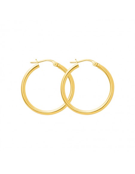 Orecchini Stroili Cerchi Oro Giallo Tondi lisci