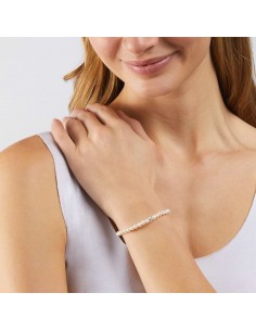 Bracciale Stroili Perle e cristalli in oro Bianco 2