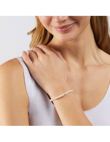 Bracciale Stroili Perle e cristalli in oro Bianco