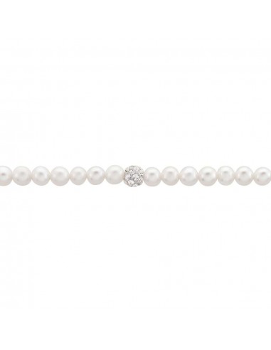 Bracciale Stroili Perle e cristalli in oro Bianco
