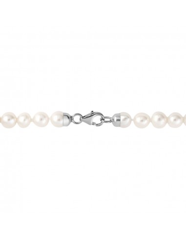 Collana Stroili Perle e cristalli in oro Bianco