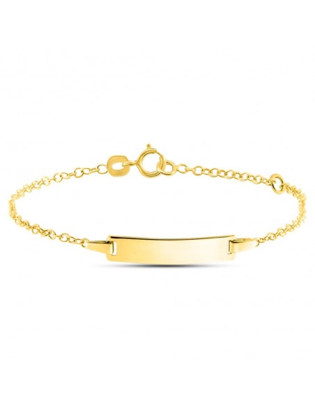 Bracciale Stroili Oro Giallo Con Targhetta Holy