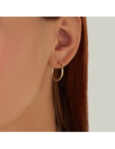 Orecchini Stroili Cerchi Toujours Oro Giallo 2