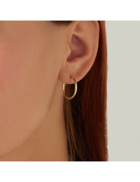 Orecchini Stroili Cerchi Toujours Oro Giallo