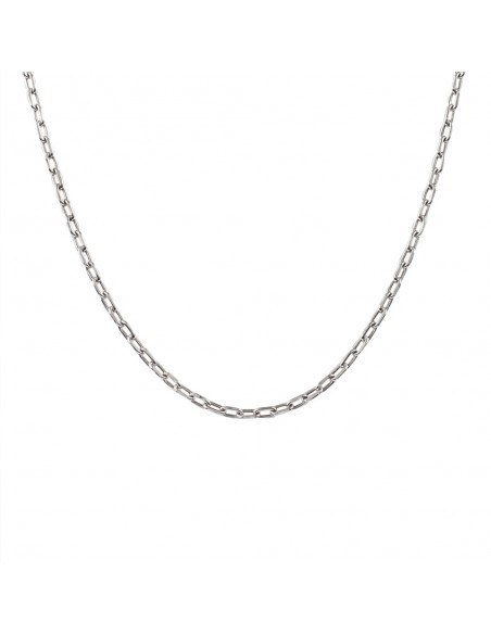 Collana Stroili Catena in Oro Bianco