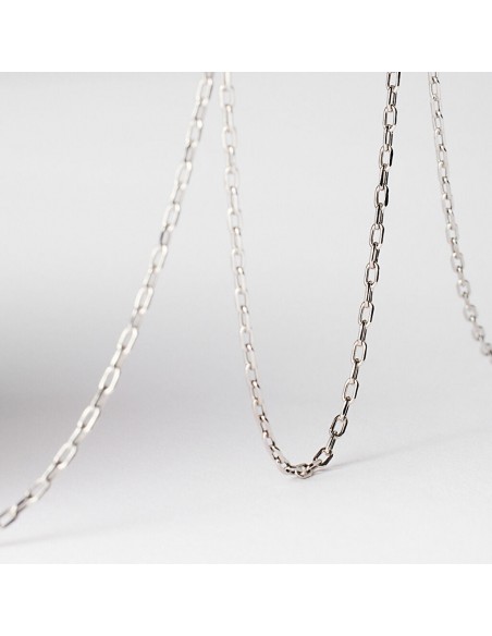 Collana Stroili Catena in Oro Bianco