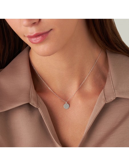 Pendente Stroili rotondo Oro Bianco