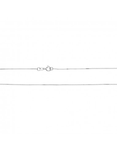 Collana Stroili con Croce Oro Bianco e Cubic Zirconia