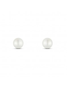 Orecchini Perle Stroili in Oro 4mm