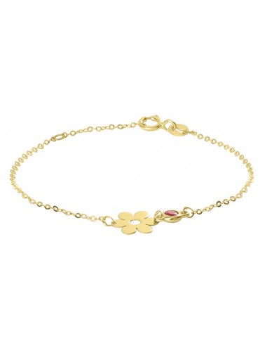 Bracciale Stroili Oro Giallo Fiore cubic Zirconia