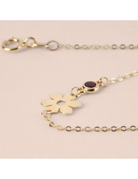 Bracciale Stroili Oro Giallo Fiore cubic Zirconia