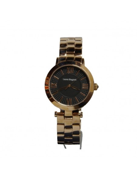 Orologio Laura Biagiotti Dorato rosè numeri Romani
