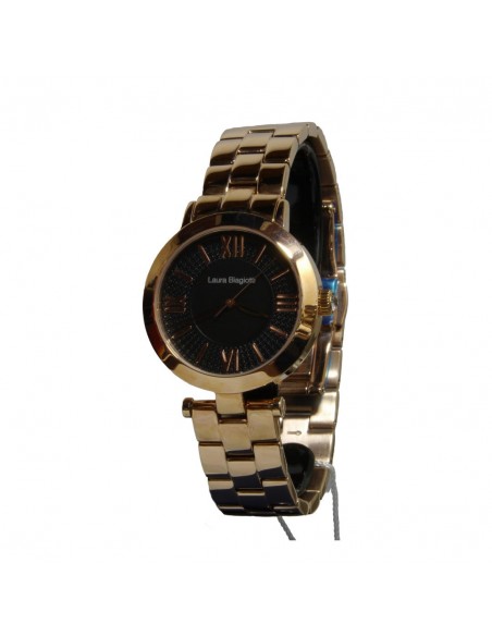 Orologio Laura Biagiotti Dorato rosè numeri Romani