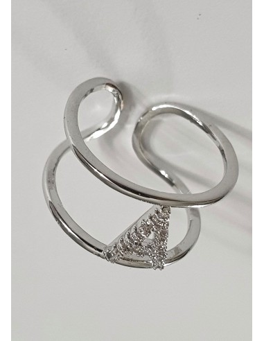 Anello con Iniziale - Zirconi
