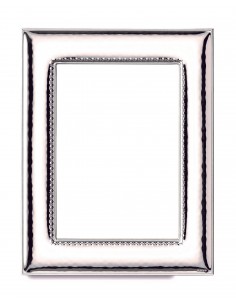 Cornice Sovrani  09X13 Decoro in Argento laminato