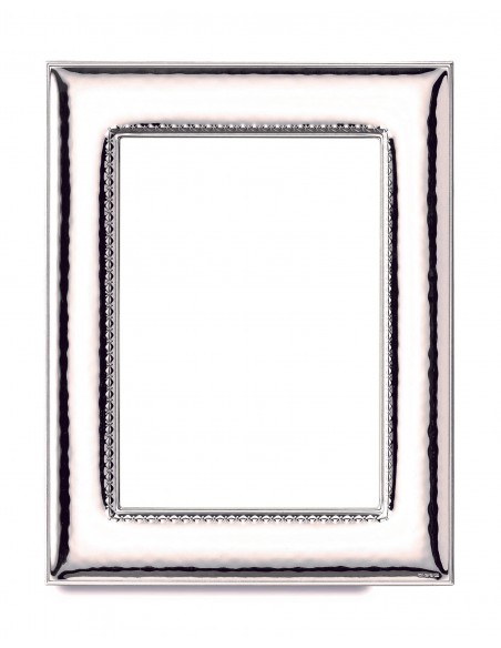 Cornice Sovrani  09X13 Decoro in Argento laminato