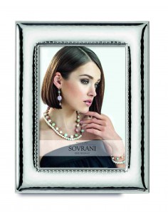 Cornice 18x24cm Decoro Sovrani Argento