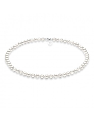 Collana Comete in Oro con Perle  6,5/7 mm