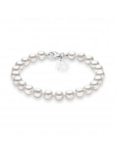 Bracciale Comete con perle 5,5/6 mm in Oro