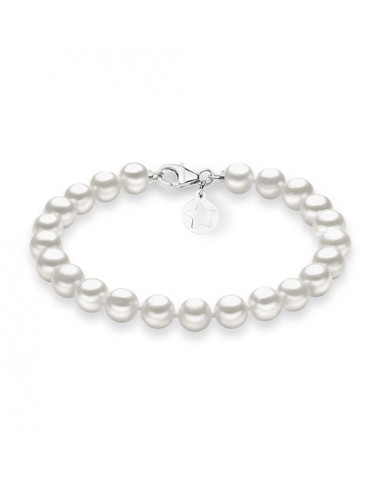 Bracciale Perle 5,5/6 mm in Oro Comete