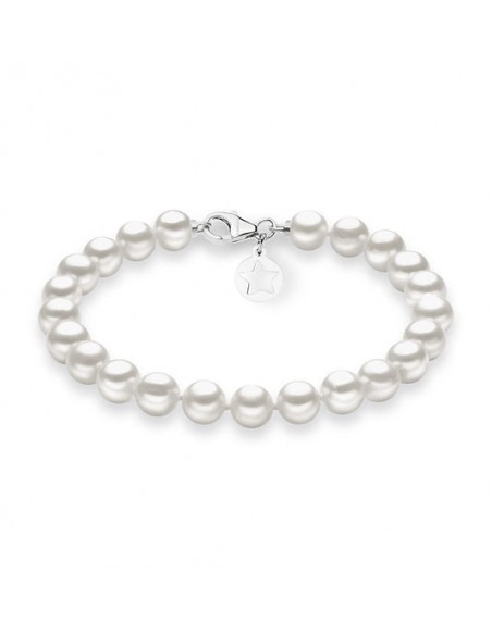 Bracciale Perle 5,5/6 mm in Oro Comete