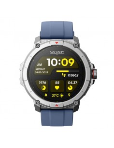 Orologio smartwatch rotondo Vagary Blu