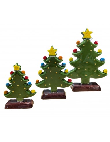 Porcellana Natalizia Albero di Natale decorato