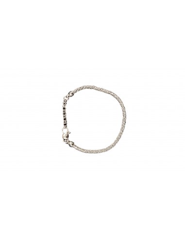 Bracciale maglia Bizantina rivisitata in Argento