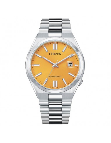 Orologio Citizen Uomo Meccanico quadrante Giallo Tsuyosa Collection vetro Zaffiro