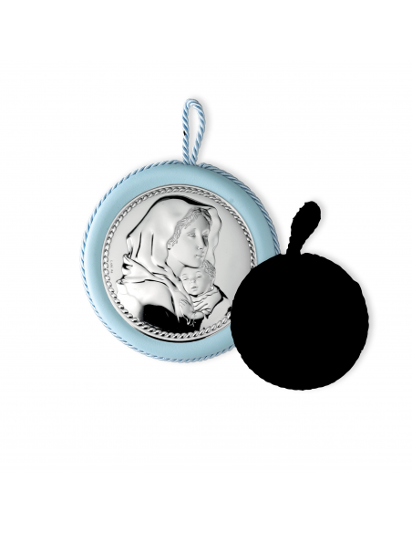 Medaglione Carillon maschietto da Culla Sovrani  Madonna del Ferruzzi