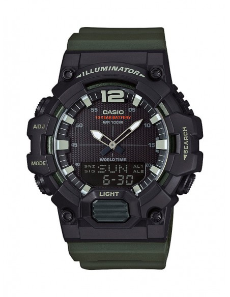 Orologio Casio Illuminator Sport Green Analogico e Digitale