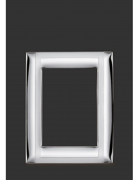 Cornice Sovrani  09X13 in Argento laminato