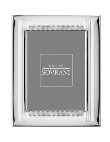 Cornice Sovrani  18X24 Lucida in Argento bilaminato