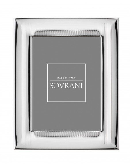 Cornice Sovrani  18X24 Lucida in Argento bilaminato