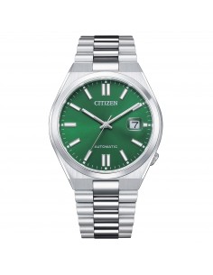 Orologio Citizen Uomo Meccanico quadrante Verde Tsuyosa Collection vetro Zaffiro