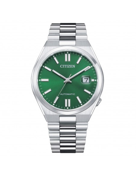 Orologio Citizen Uomo Meccanico quadrante Verde Tsuyosa Collection vetro Zaffiro