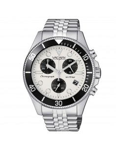 Orologio Vagary Aqua39 Crono acciaio Panda