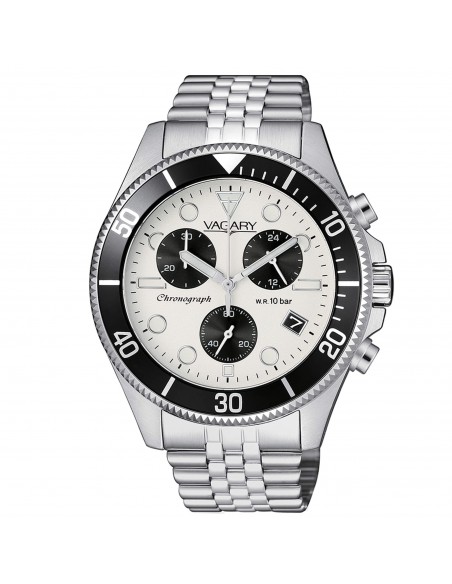 Orologio Vagary Aqua39 Crono acciaio Panda