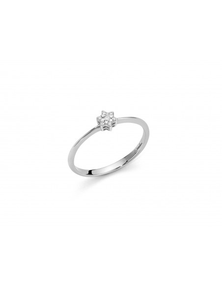 Miluna Anello Diamanti centrali