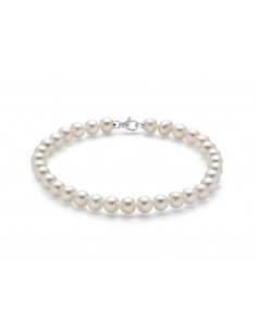Miluna Bracciale filo Perla