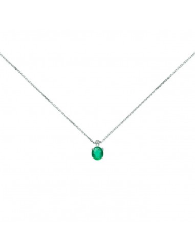 Miluna collana e pendente in Oro con Smeraldo