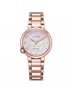 Citizen Lady con Diamante Madreperla e Vetro Zaffiro ref. EM0910-80D/EM0912-84Y