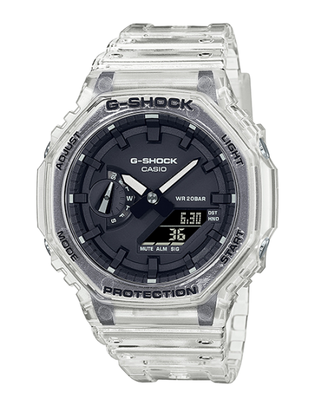 G-SHOCK Mod. GA-2100SKE-7AER SKELETON